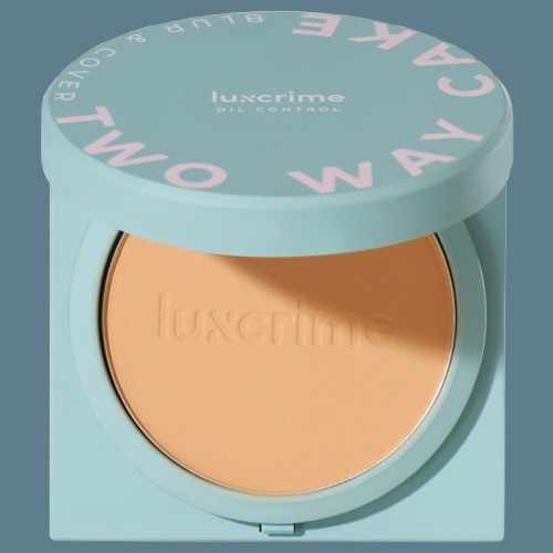 Luxcrime Blur & Cover Two Way Cake Oil Control Butter Cream (90)NA18241200597
