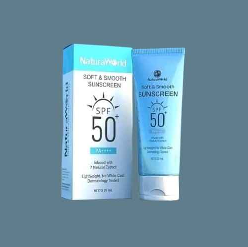 Review Naturaworld Soft & Smooth Sunscreen SPF 50+ PA++++ (90)NA18241701553